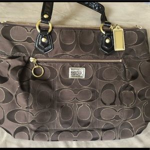 Coach Poppy Tote in EUC